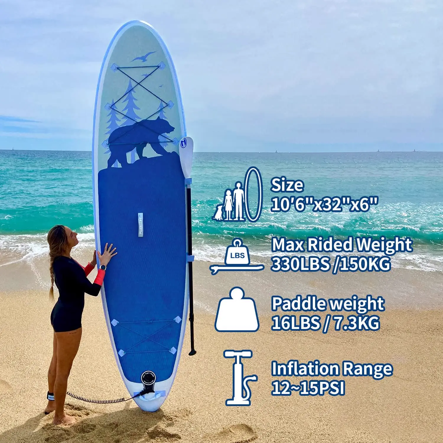 Paddle gonflable Tabla Paddle Surf Hinchable vue 2