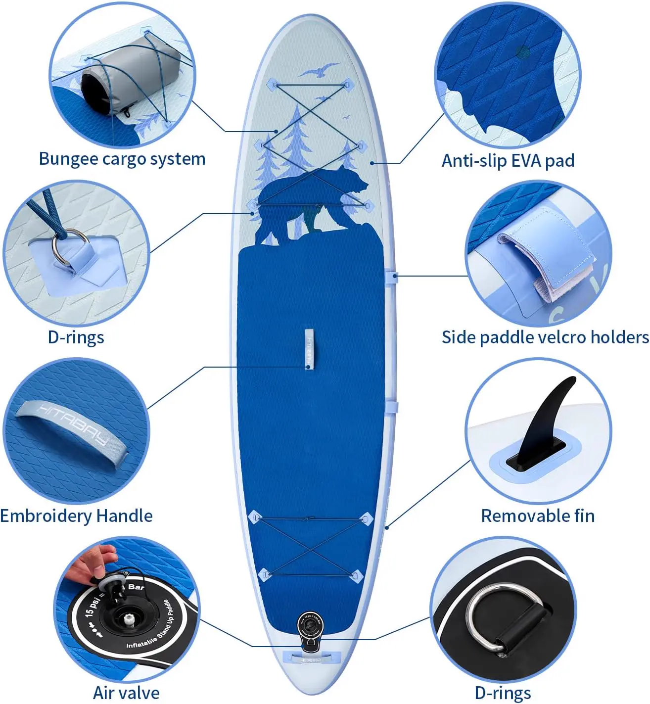 Paddle gonflable Tabla Paddle Surf Hinchable vue 6