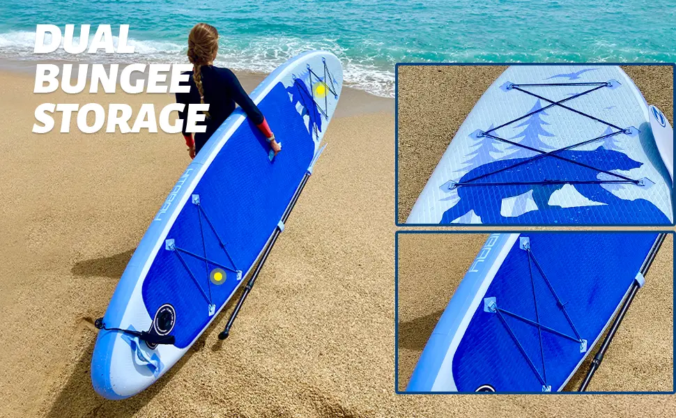 Paddle gonflable Kit de Planche de Stand up Paddle Gonflable a… — contenu détaillé 2