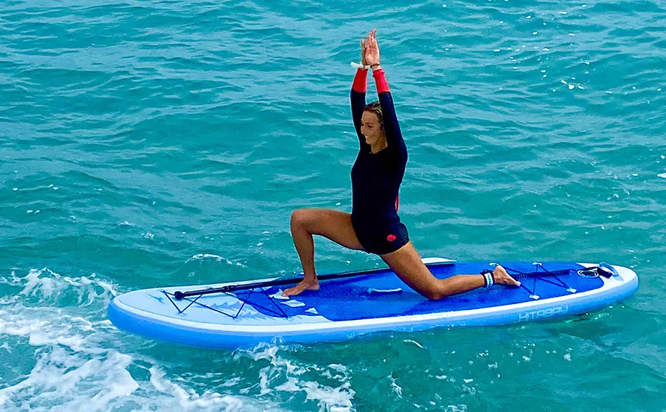 Paddle gonflable Kit de Planche de Stand up Paddle Gonflable a… — contenu détaillé 4