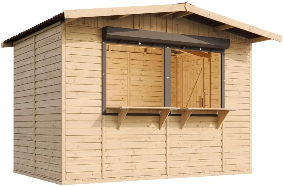 TIMBELA Abri de Jardin en Bois M150Z