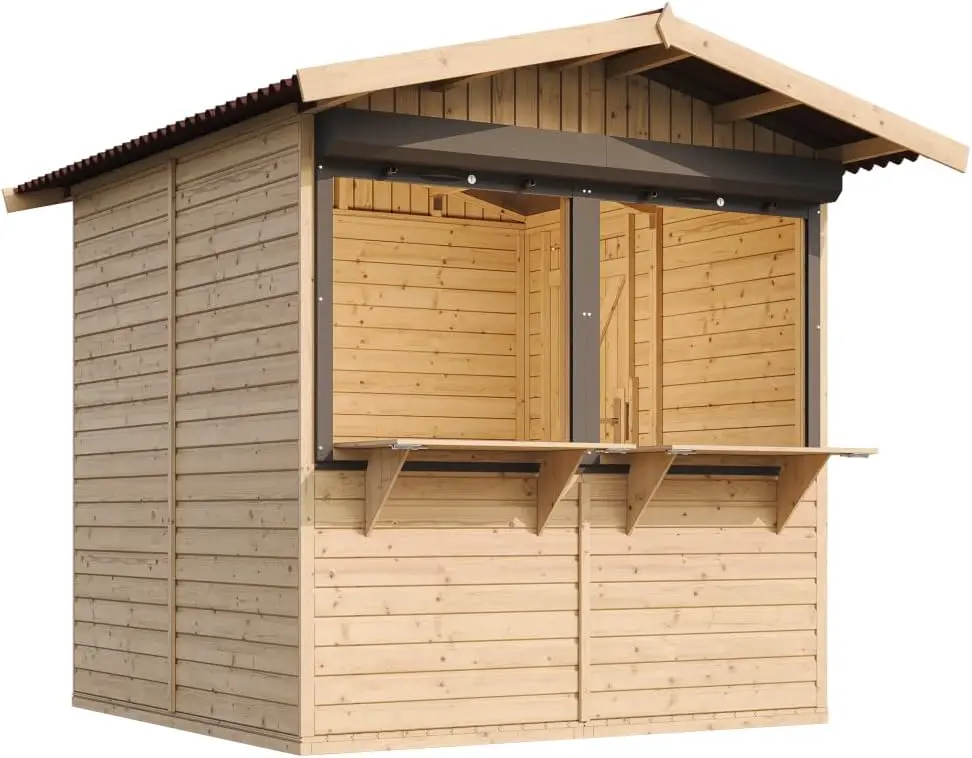 TIMBELA Abri de Jardin en Bois M149Z