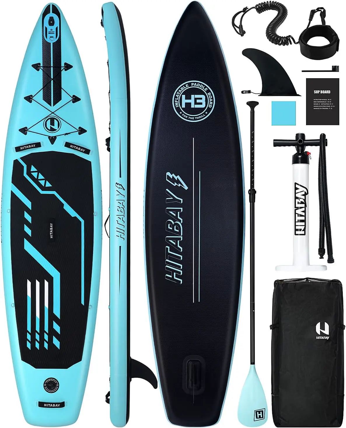 Paddle Gonflable Adulte et Enfant avec Accessoires Complets