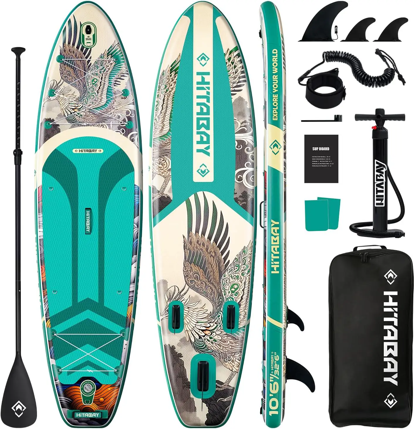Paddle Gonflable Adulte et Enfant avec Accessoires Complets