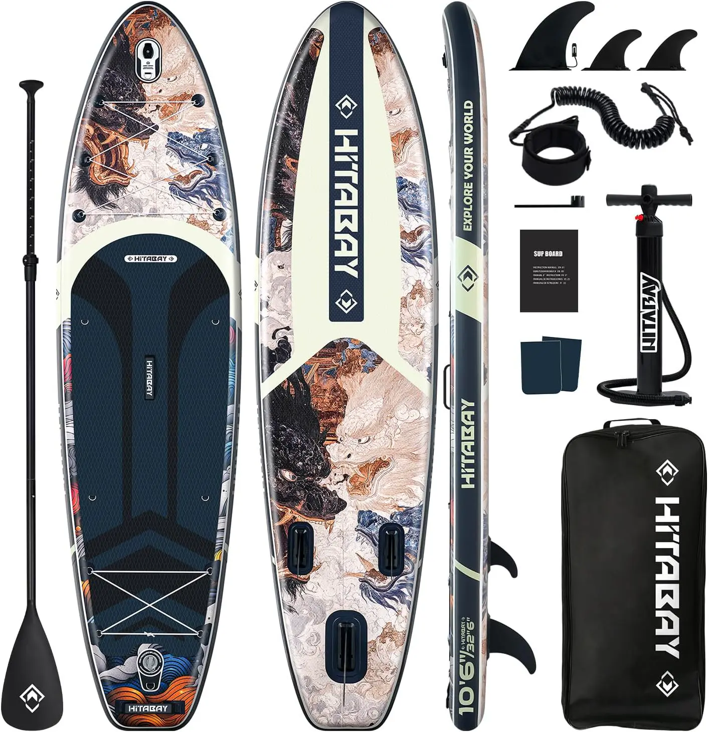 Paddle Gonflable Adulte et Enfant avec Accessoires Complets