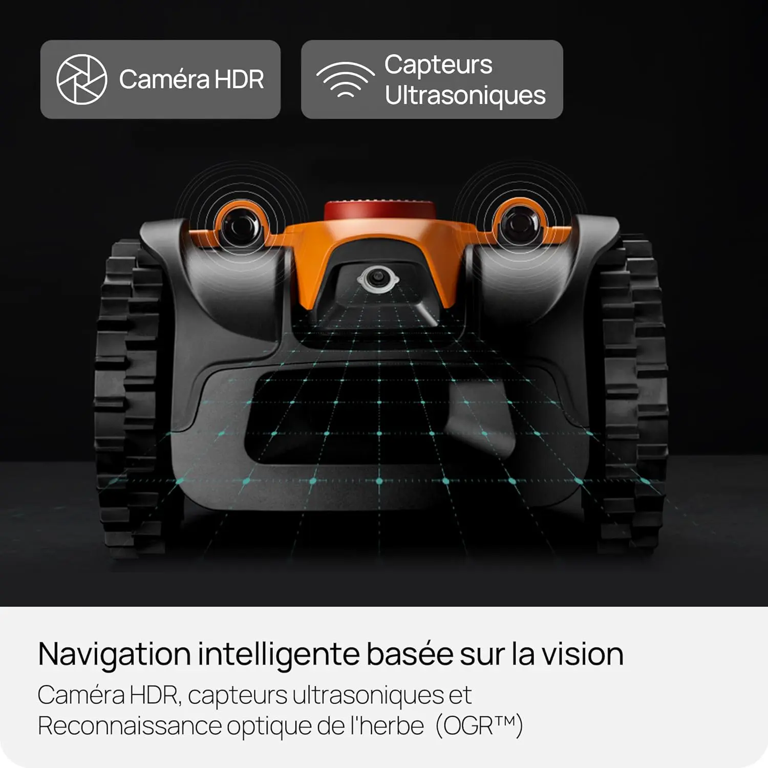 Robot tondeuse Lawnmaster OcuMow16 Robot Tondeuse sans Fil pou… vue 4