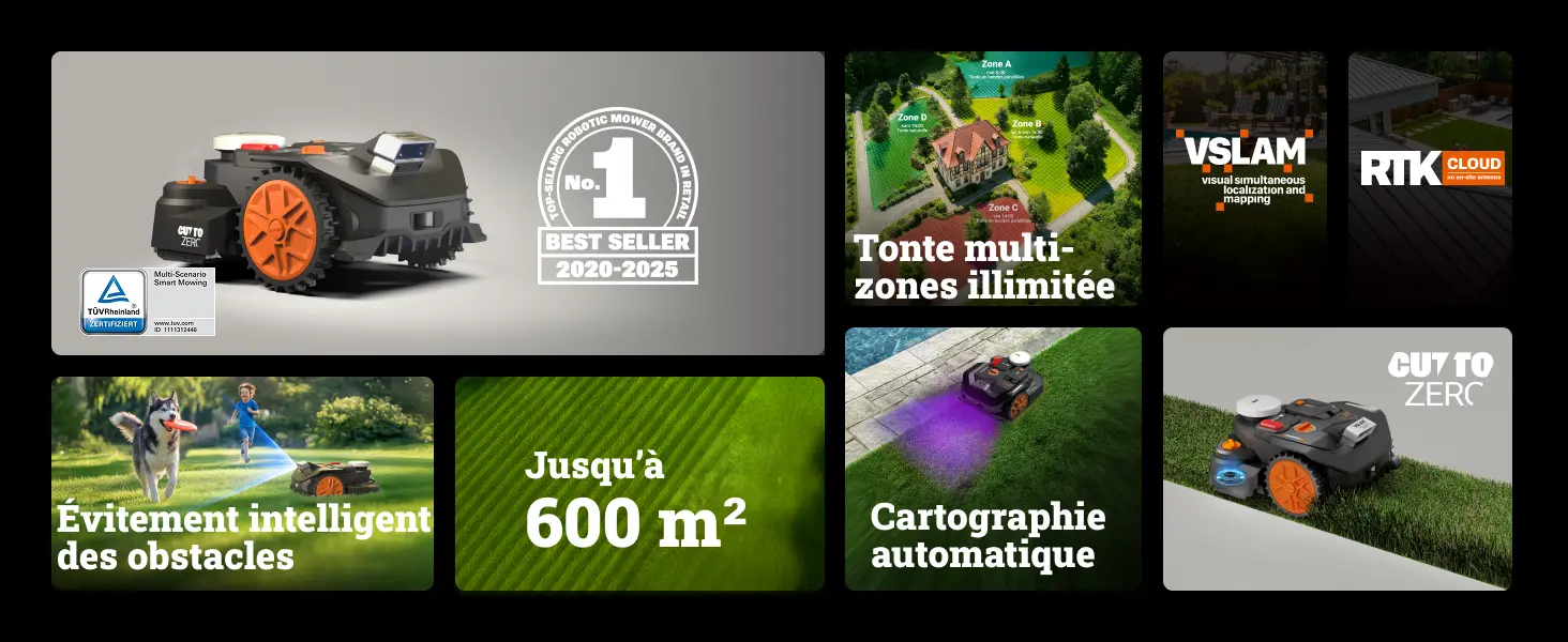 Robot tondeuse naturel 600 m² — contenu détaillé 1