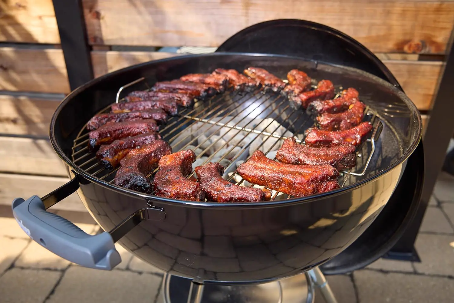 Barbecue weber en acier noir vue 19