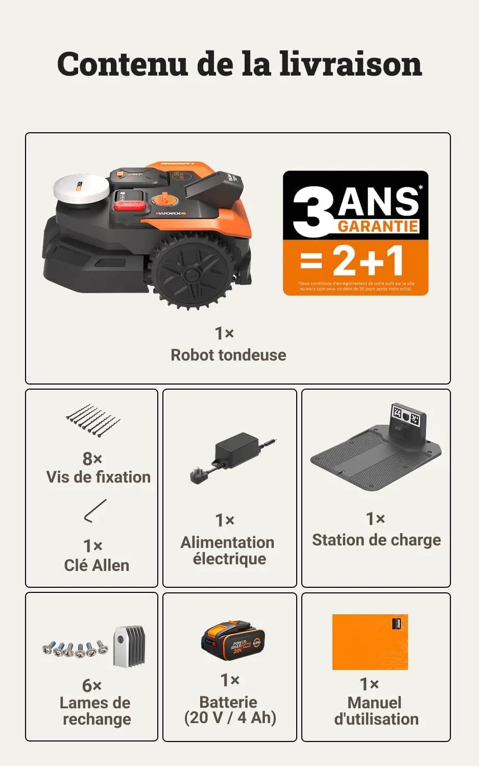 Robot tondeuse en métal noir 500 m² vue 9