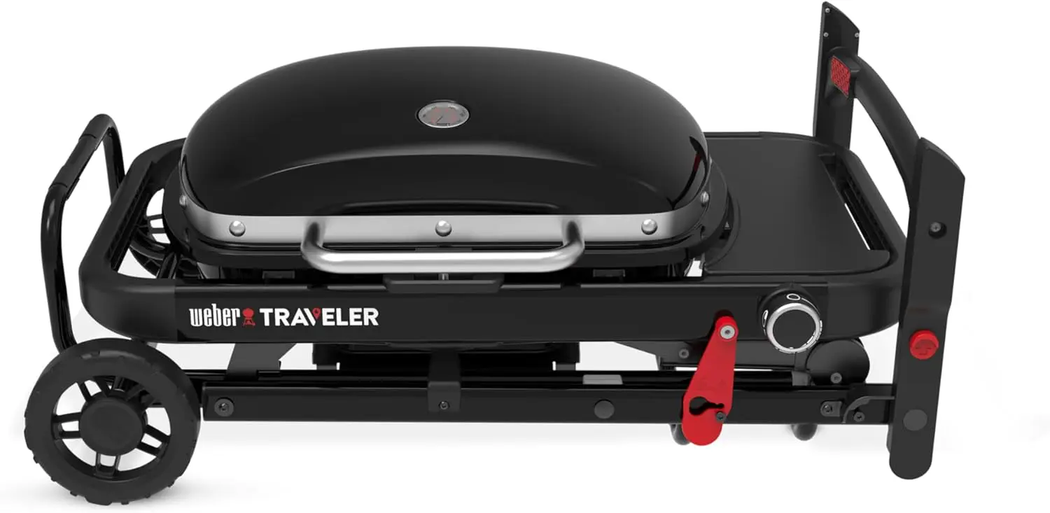 Barbecue weber en métal noir 65 x 86 vue 4