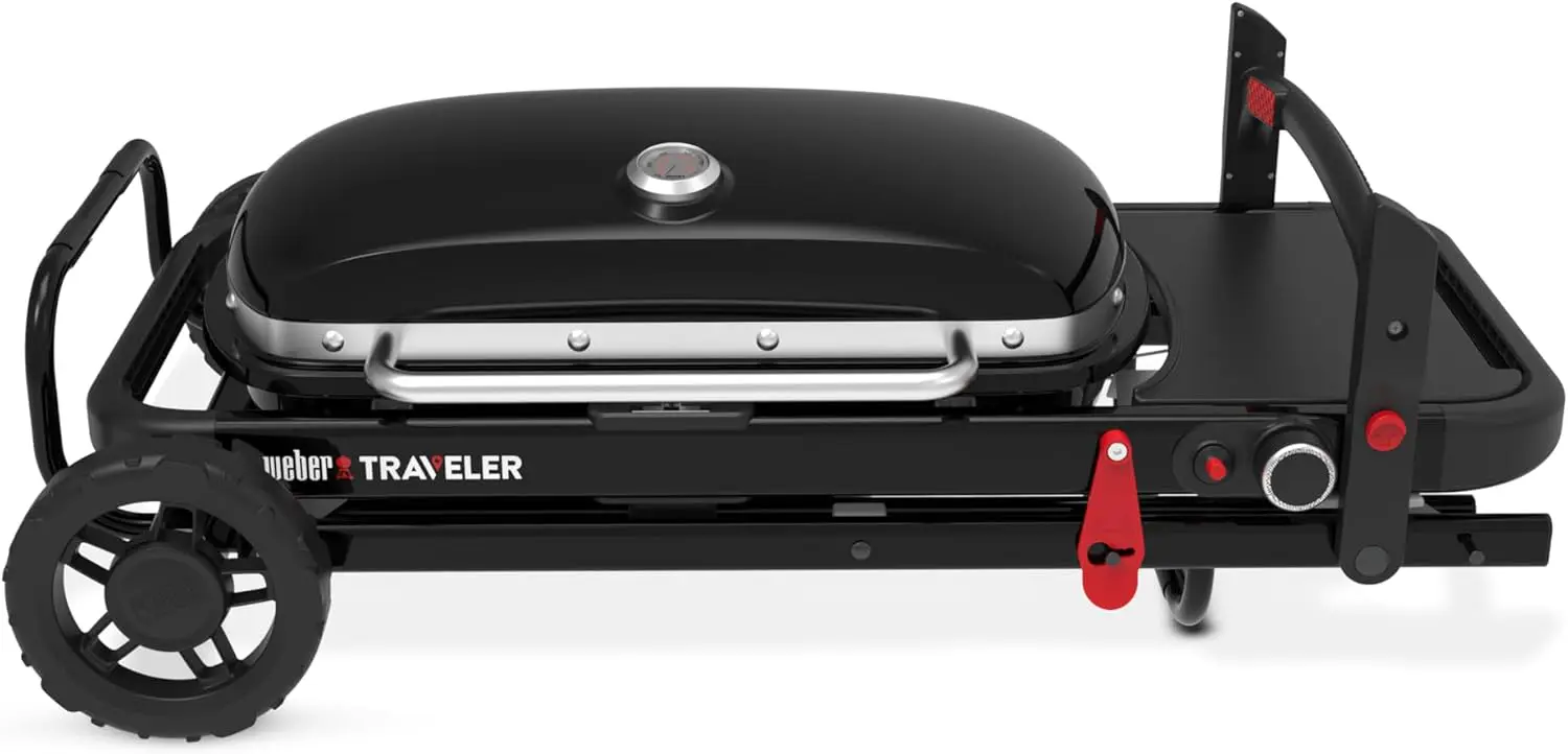 Barbecue weber en métal noir 63 × 34 cm vue 4