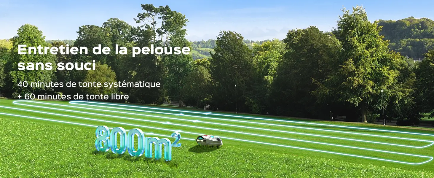 Robot tondeuse 800 m² — contenu détaillé 3