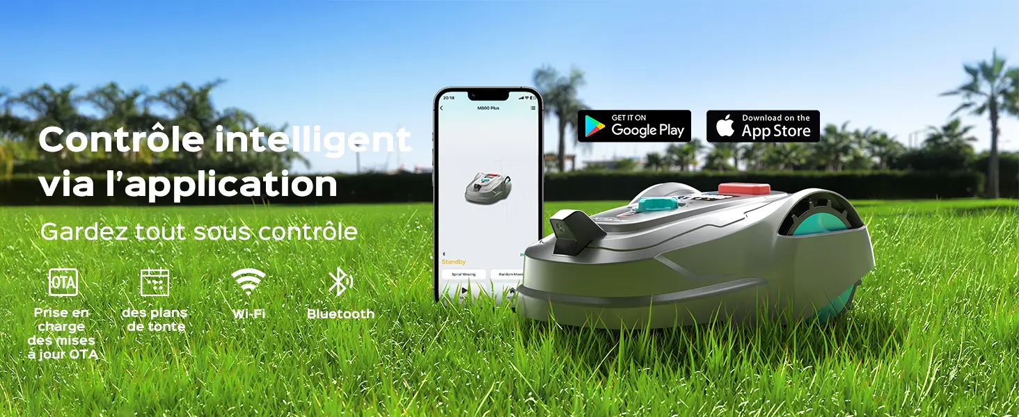 Robot tondeuse 800 m² — contenu détaillé 8