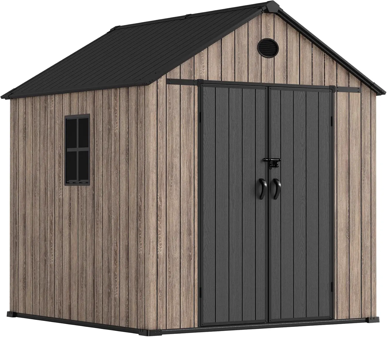 Hoggar Abri de jardin en résine 5,02 m² Oak O50