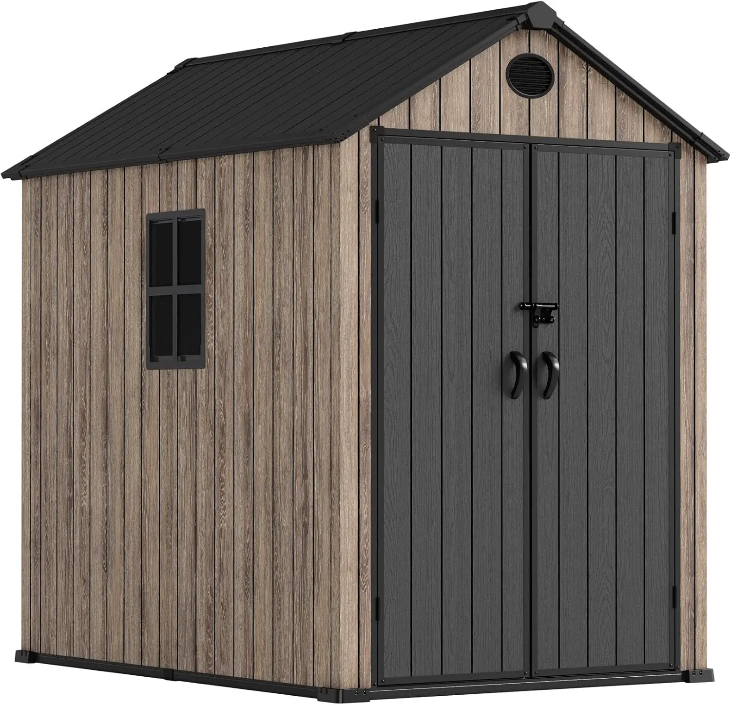Hoggar Abri de jardin en résine 3,62 m² Oak O40