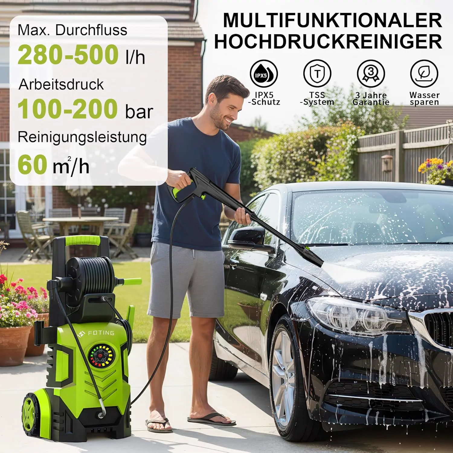 Nettoyeur haute pression 60 m² vue 2