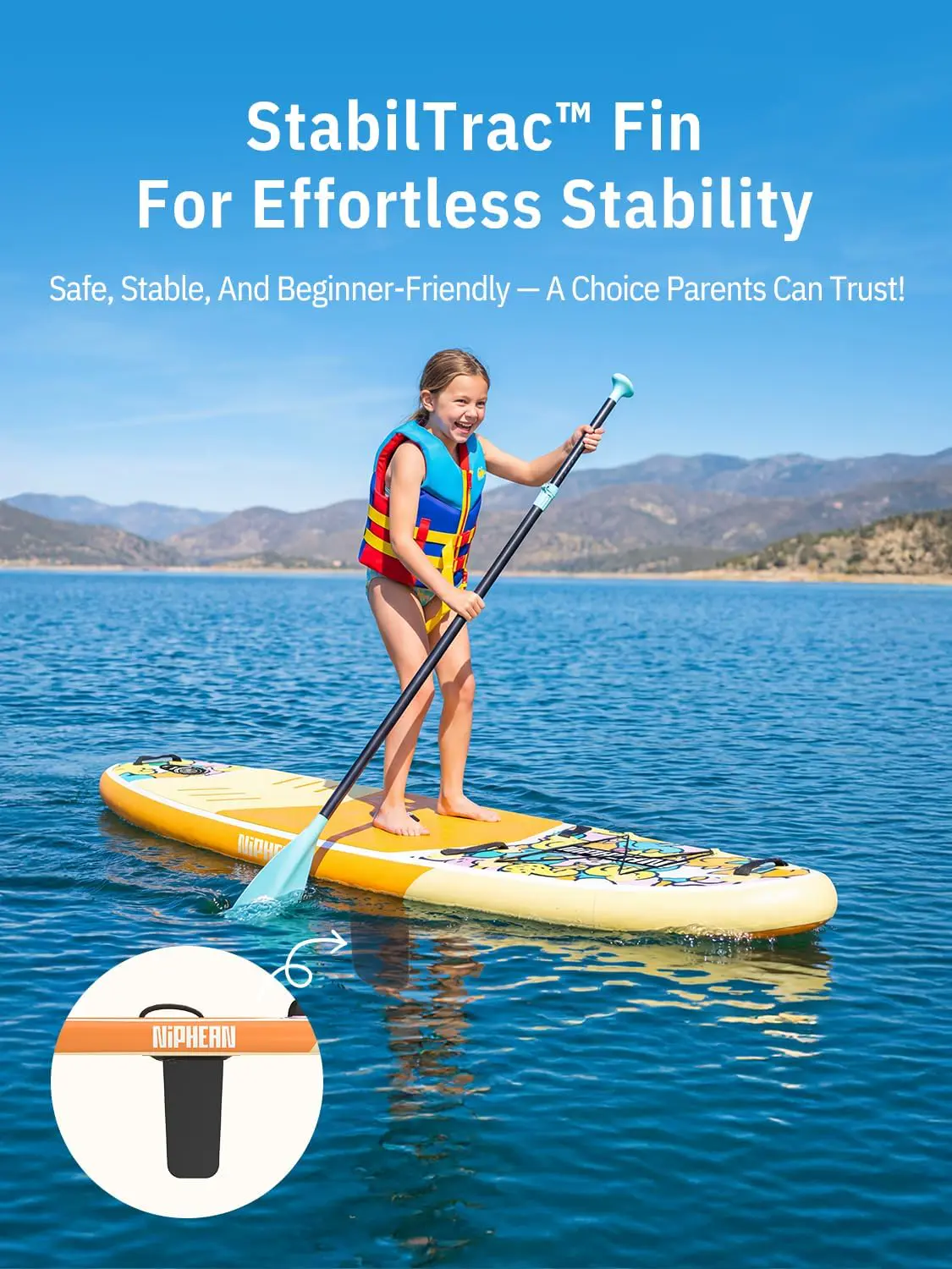 Paddle gonflable Niphean Paddle Gonflable Adulte avec Tous Les… vue 4