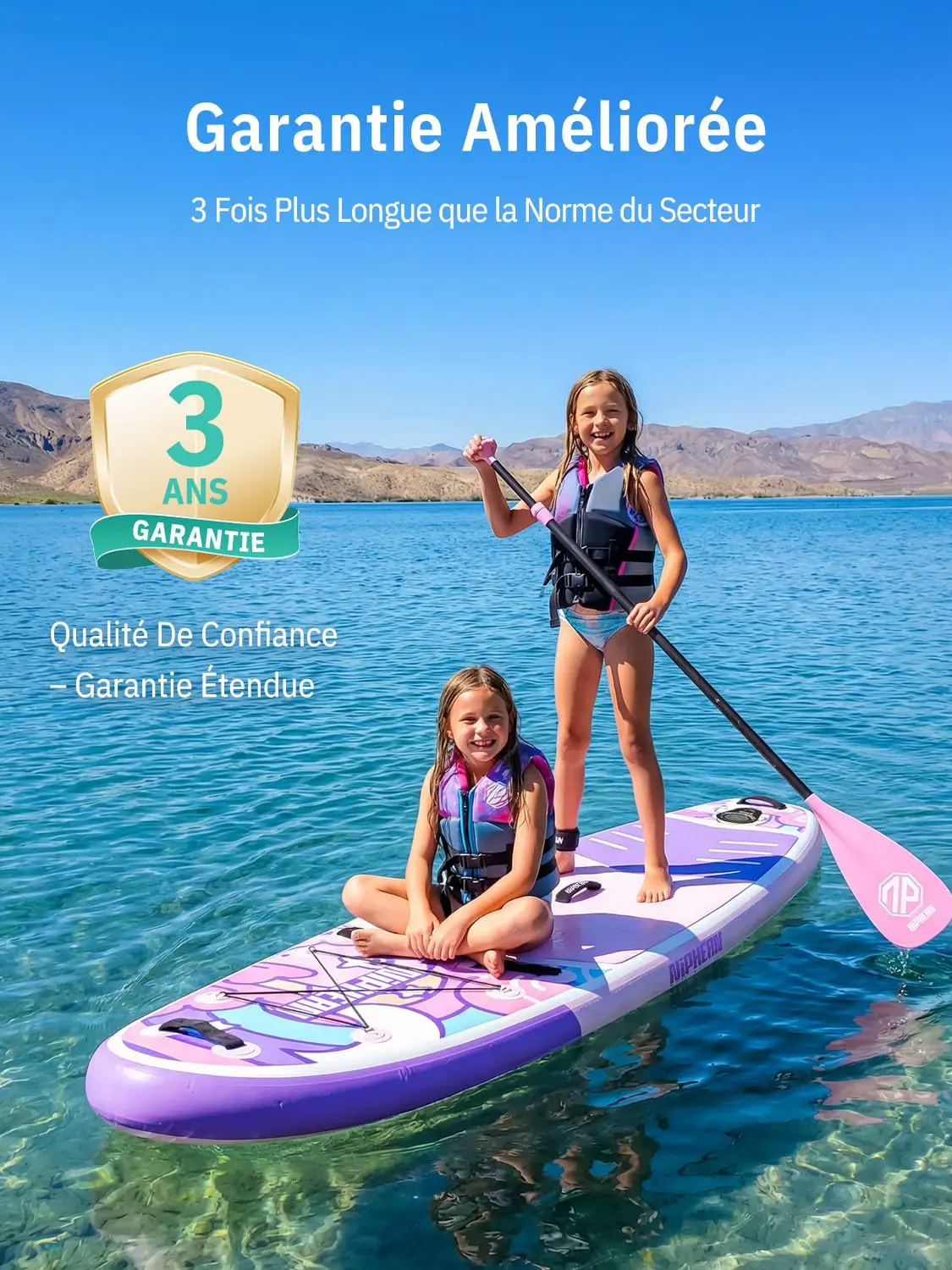Paddle gonflable Niphean Paddle Gonflable Adulte avec Tous Les… vue 5
