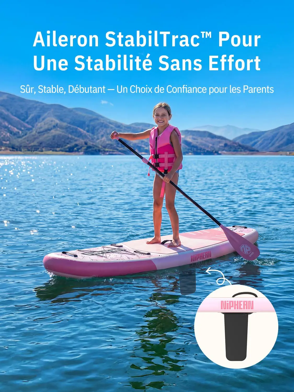 Paddle gonflable Niphean Paddle Gonflable Adulte avec Tous Les… vue 4