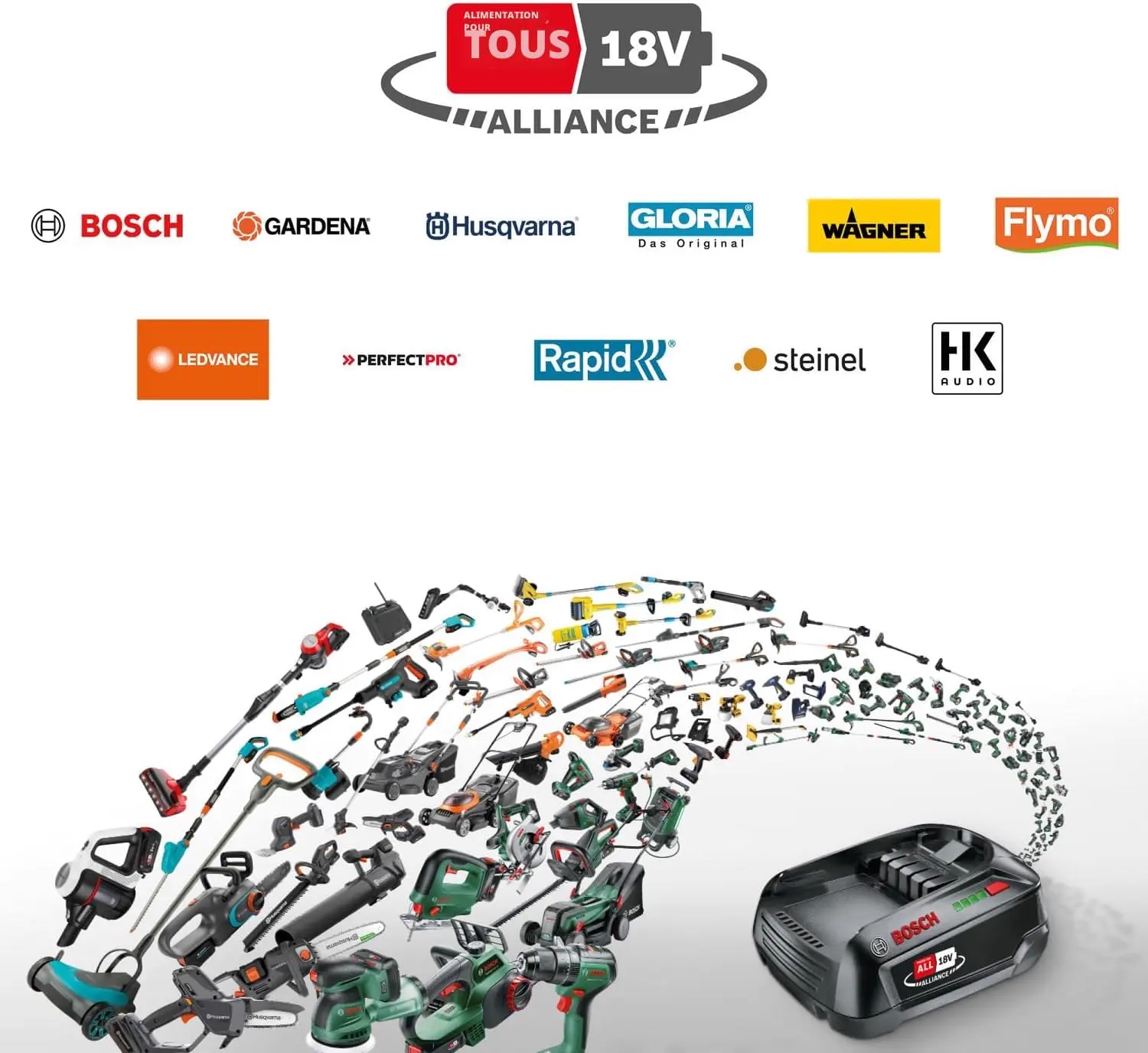 Robot tondeuse 100 m² vue 2