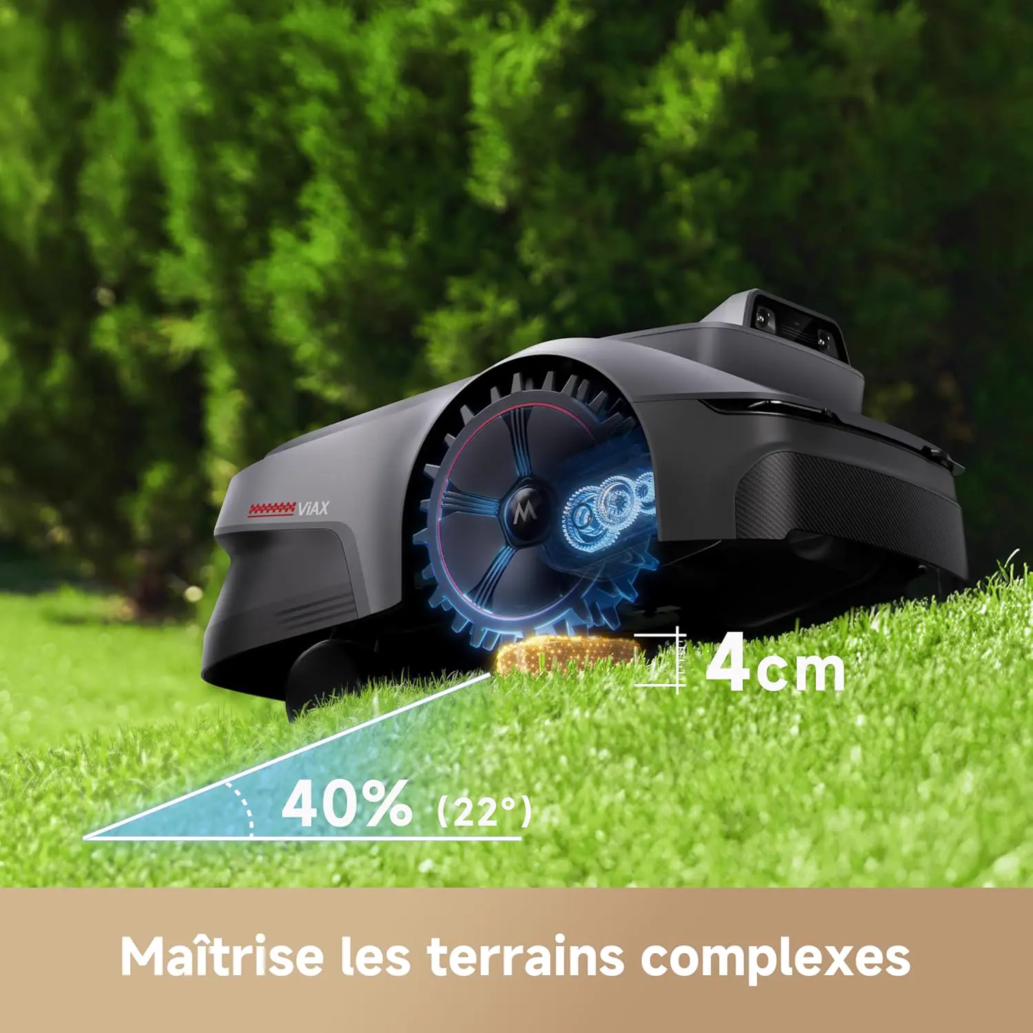 Robot tondeuse 250 m² vue 4