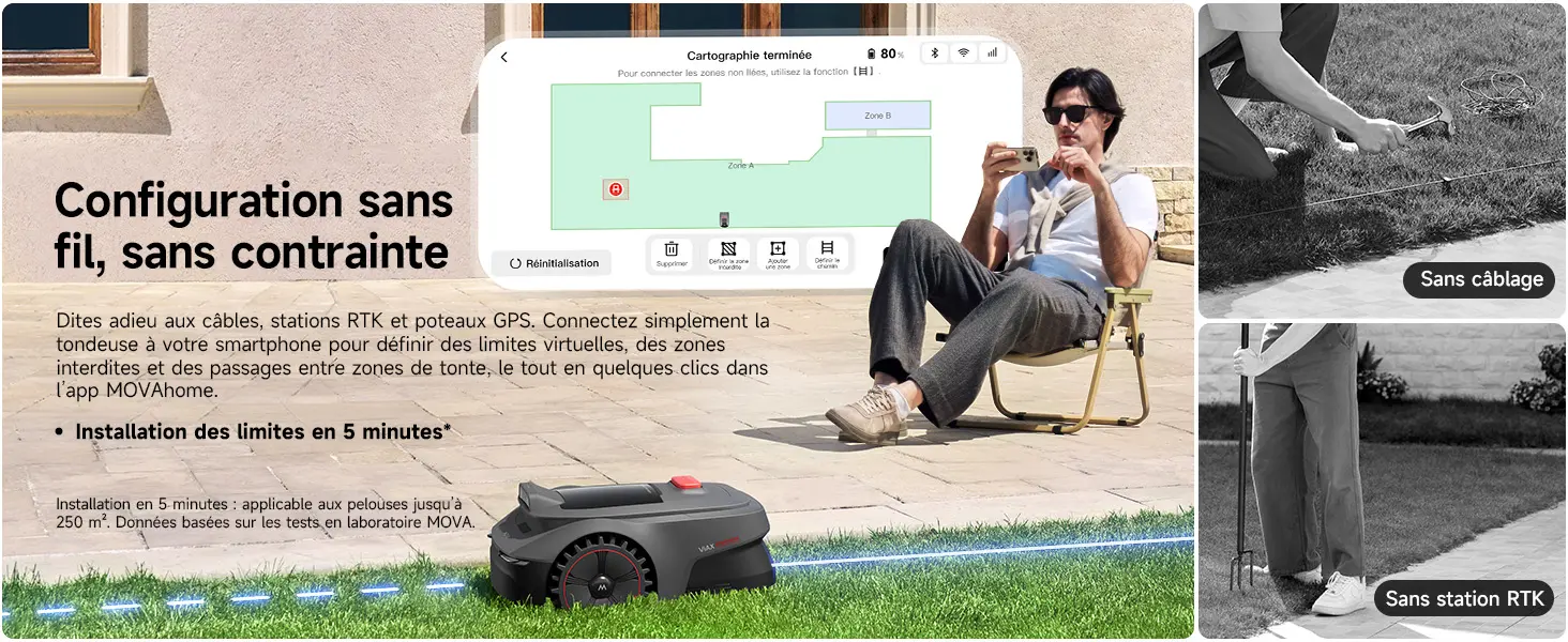 Robot tondeuse 250 m² — contenu détaillé 2