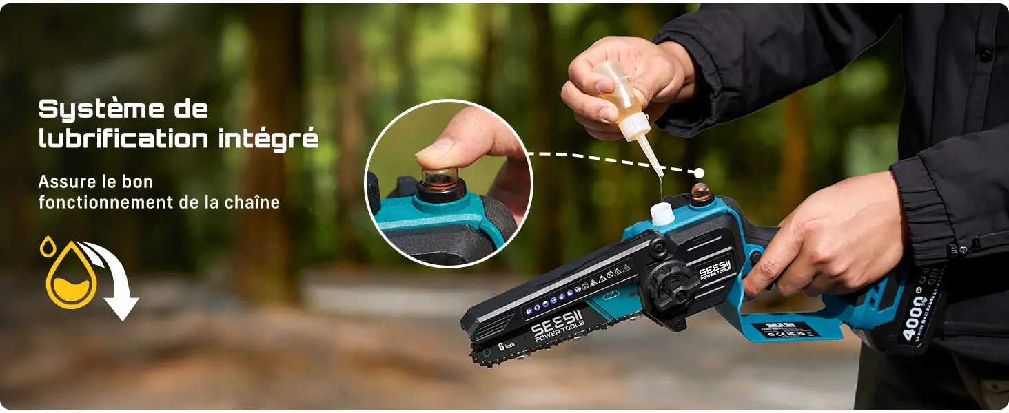 Tronçonneuse électrique 2 x 4,0 — contenu détaillé 6