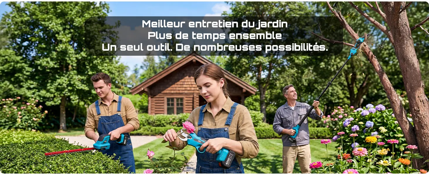 Tronçonneuse électrique 2 x 4,0 — contenu détaillé 16
