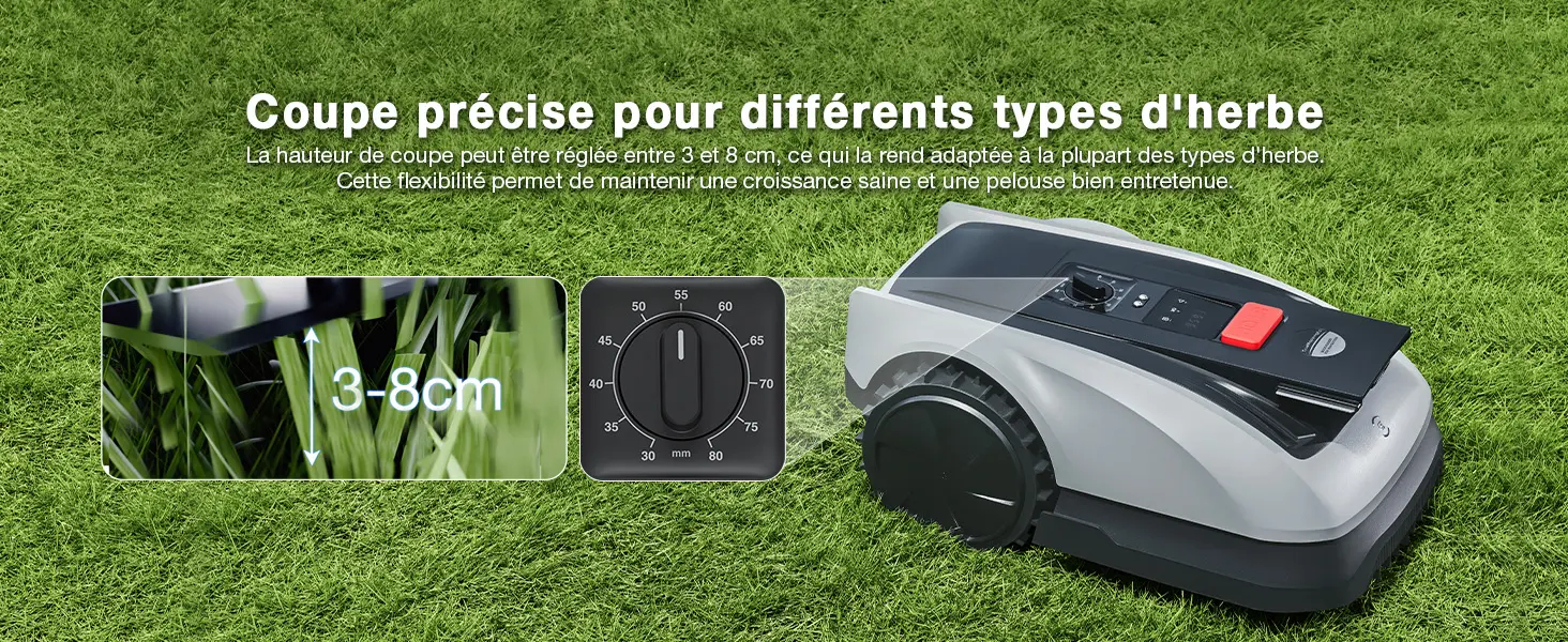 Robot tondeuse 600 m² — contenu détaillé 8