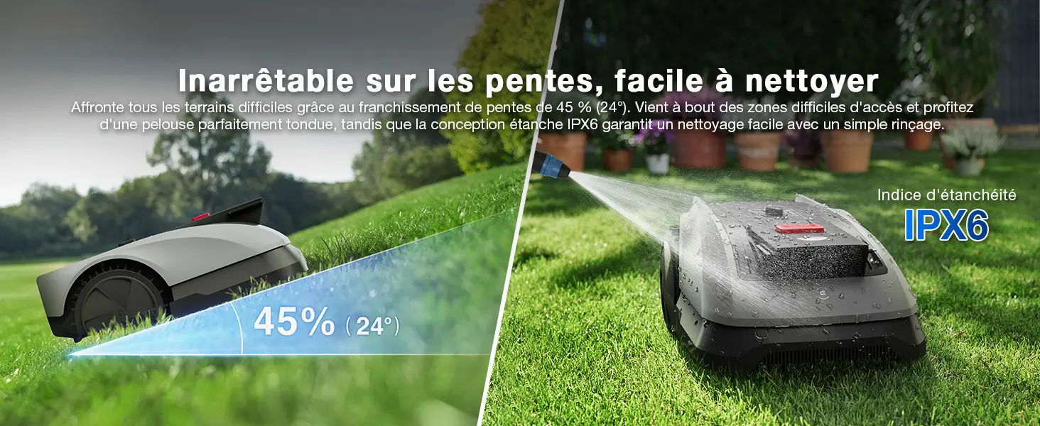 Robot tondeuse 600 m² — contenu détaillé 11