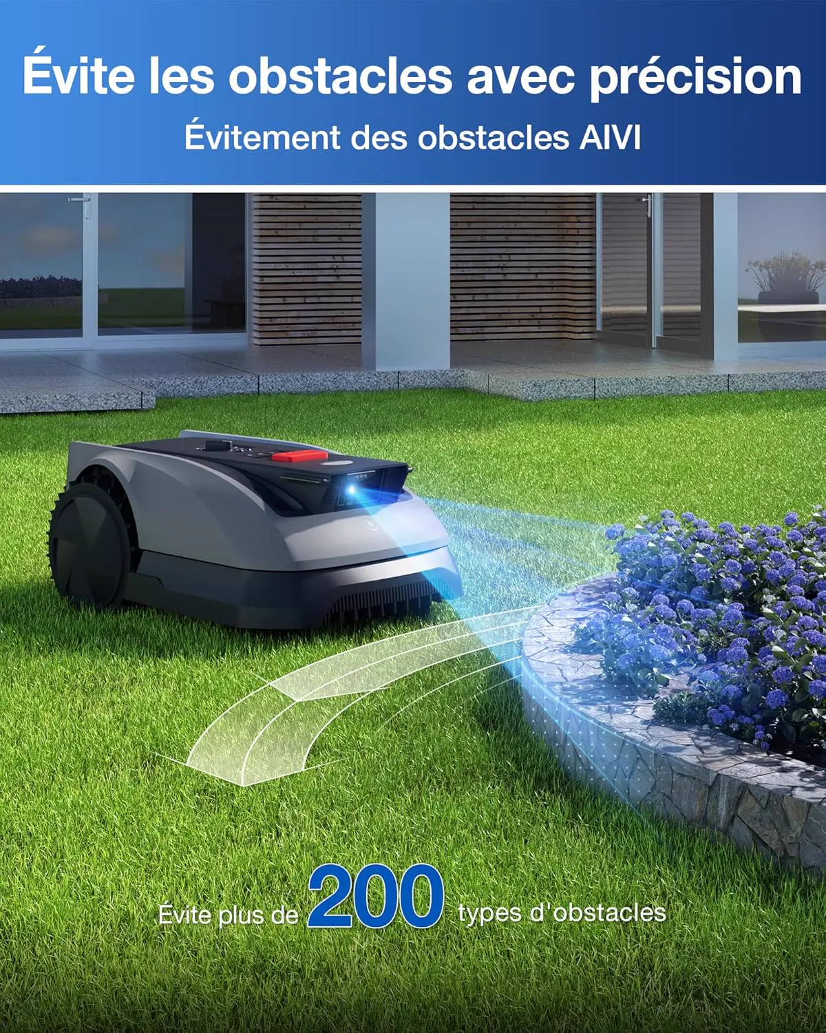 Robot tondeuse 600 m² vue 5