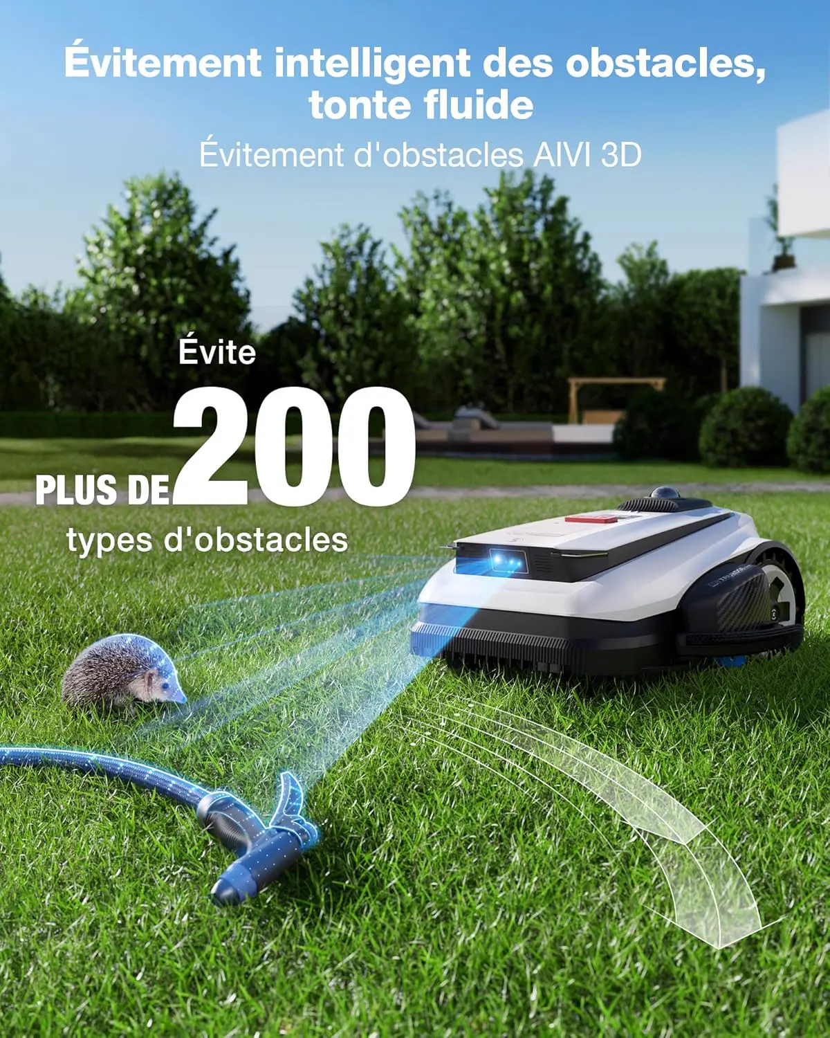 Robot tondeuse 1600 m² vue 7