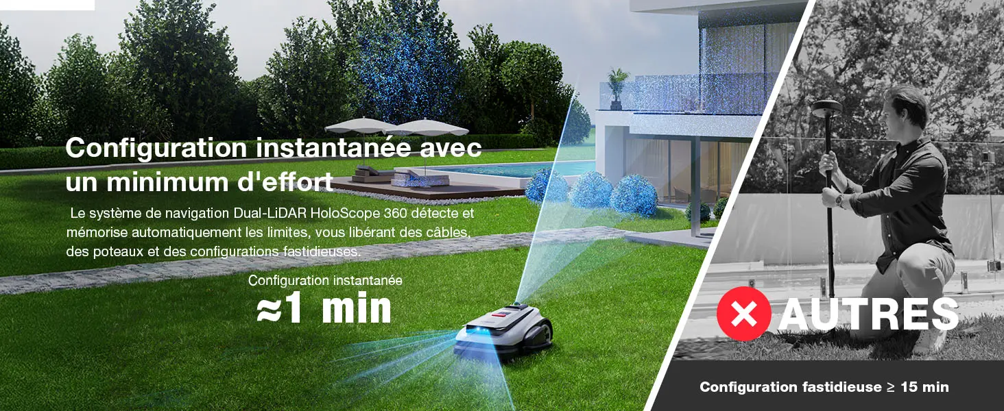 Robot tondeuse 1600 m² — contenu détaillé 3