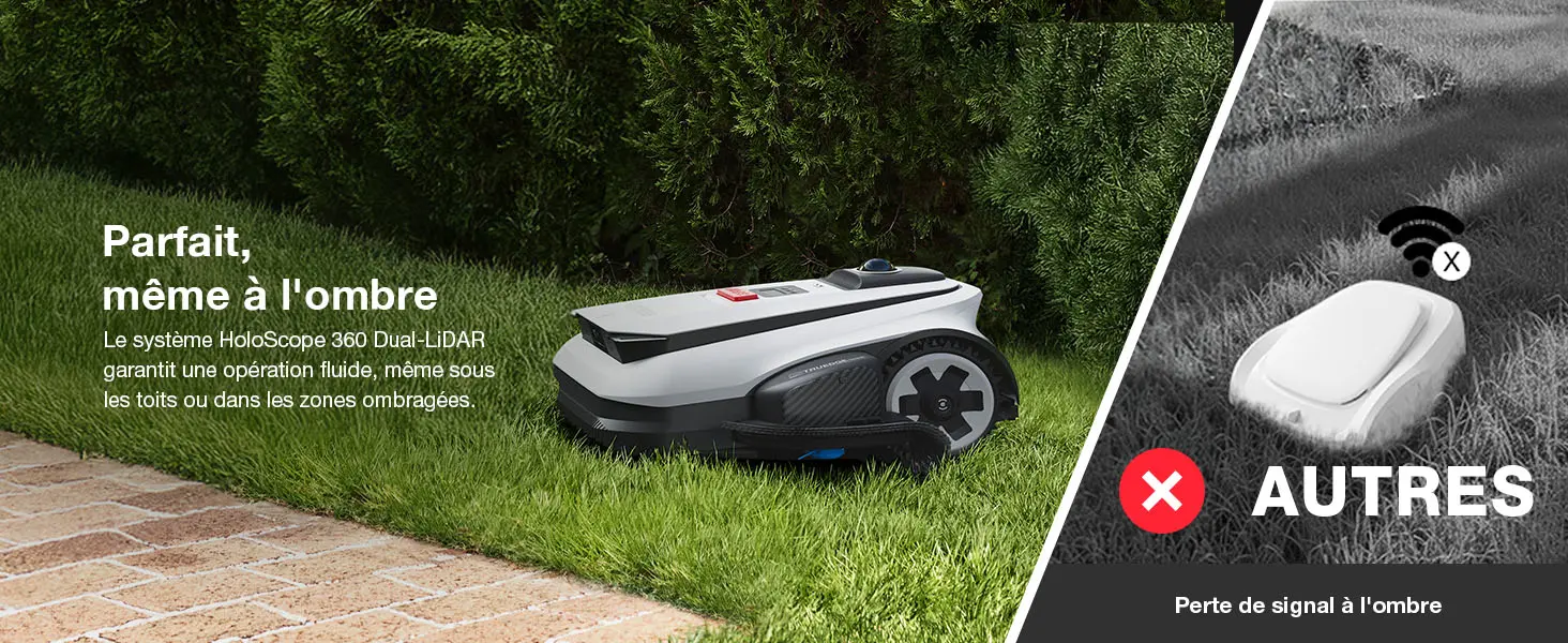 Robot tondeuse 1600 m² — contenu détaillé 6