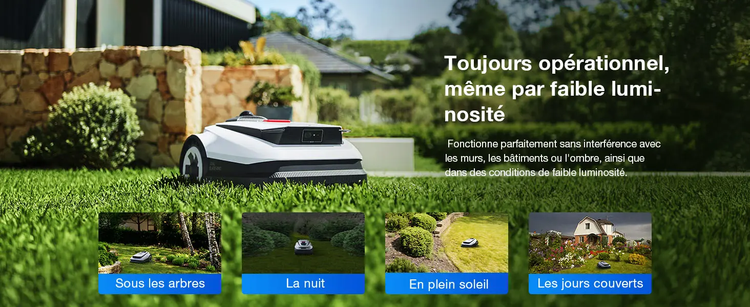 Robot tondeuse 1600 m² — contenu détaillé 19