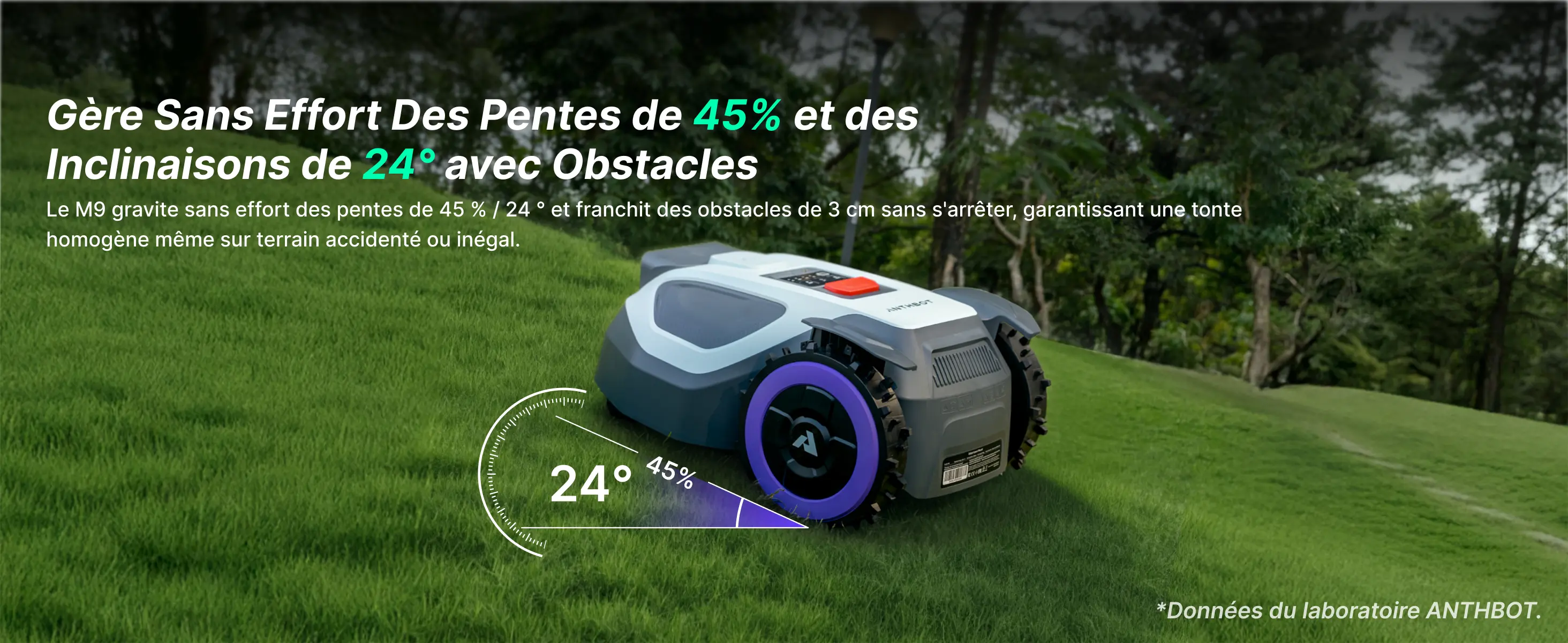 Robot tondeuse 1000 m² — contenu détaillé 4