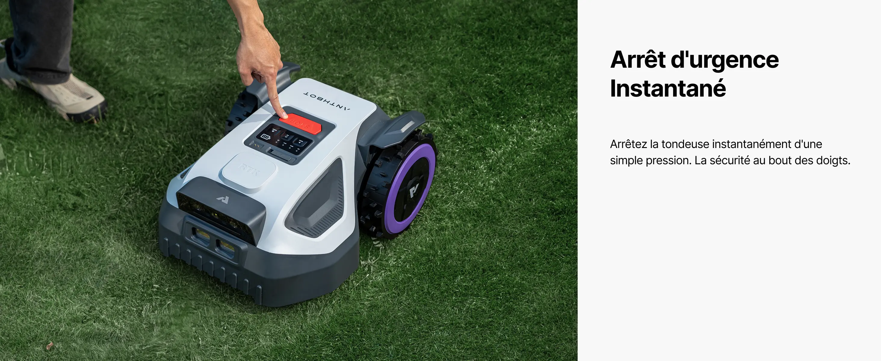 Robot tondeuse 1000 m² — contenu détaillé 18