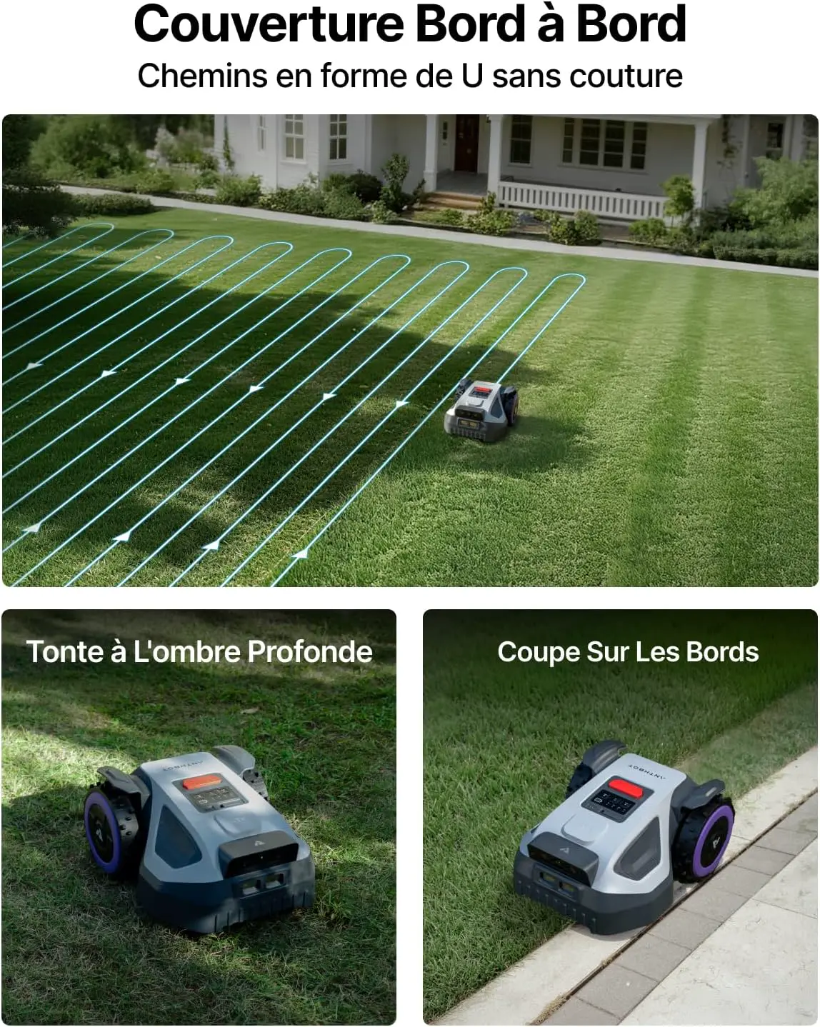 Robot tondeuse 500 m² vue 8