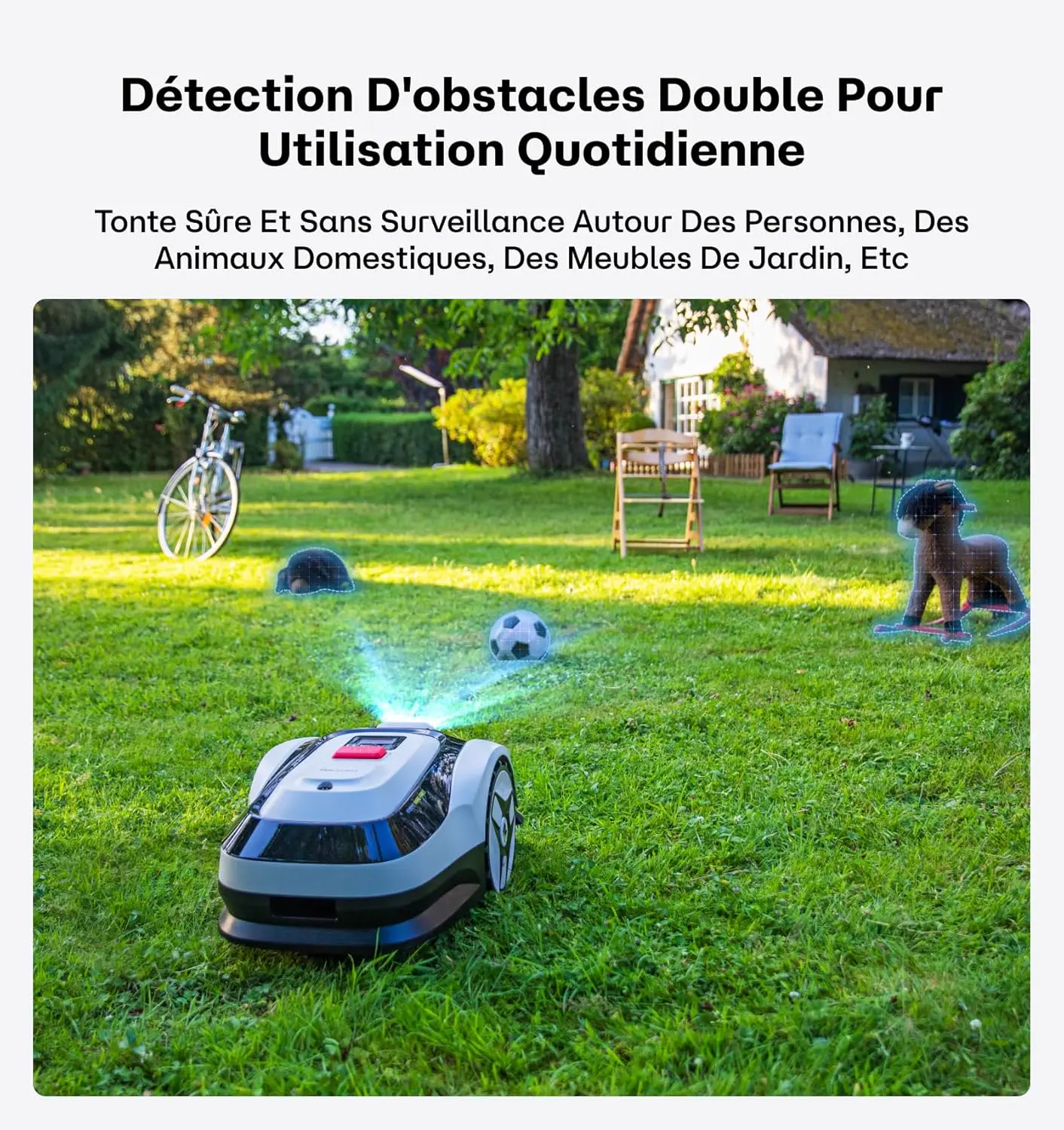 Robot tondeuse 600 m² vue 8