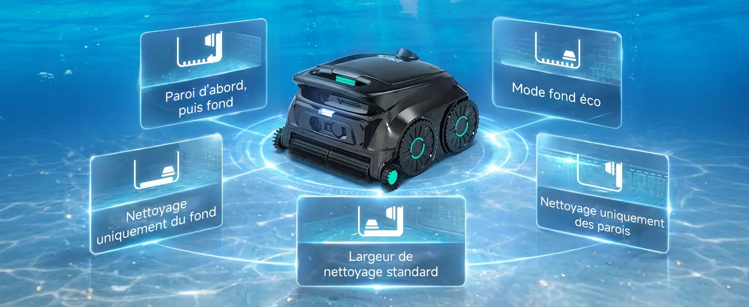 Robot piscine noir 107 m² — contenu détaillé 4