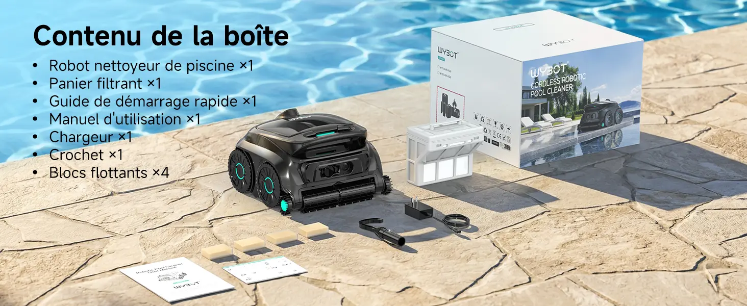 Robot piscine noir 107 m² — contenu détaillé 14