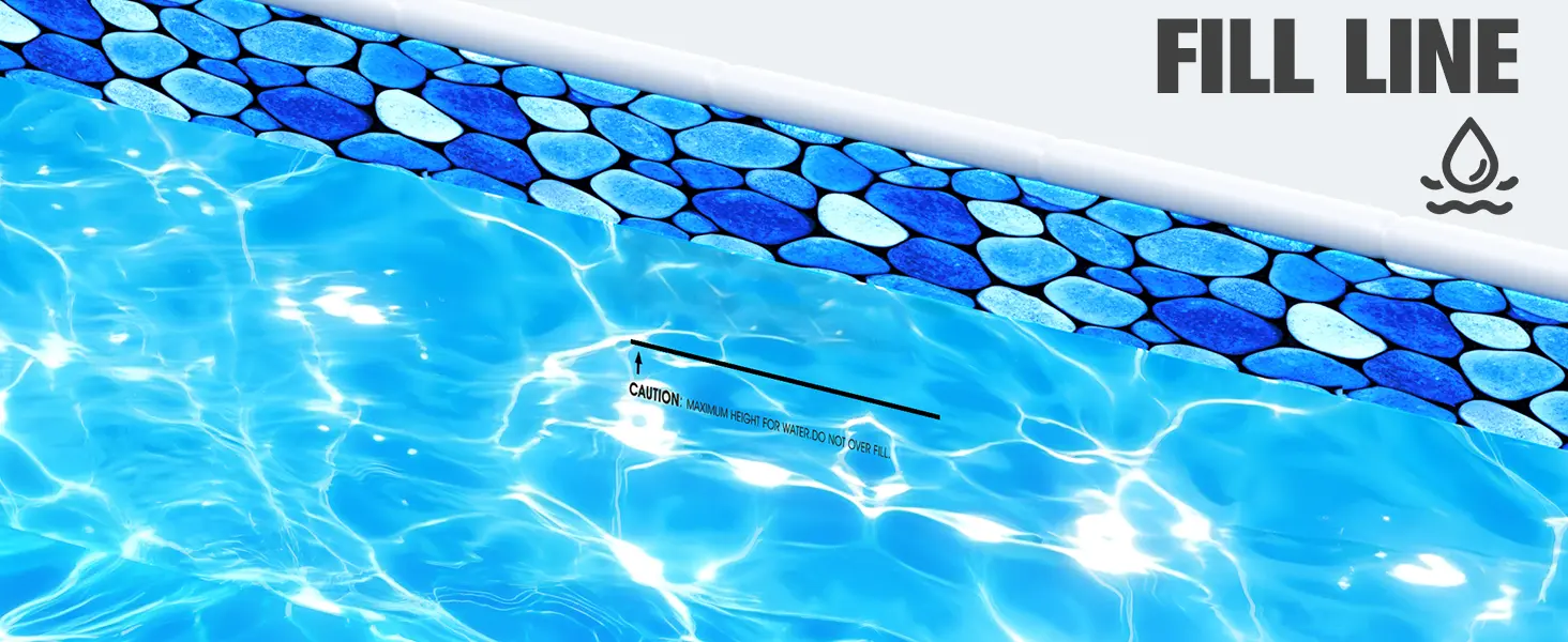 Piscine hors sol en aluminium 127 x 50 cm — contenu détaillé 10