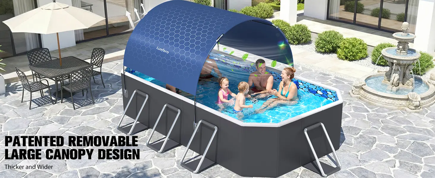 Piscine hors sol en aluminium 127 x 50 cm — contenu détaillé 13