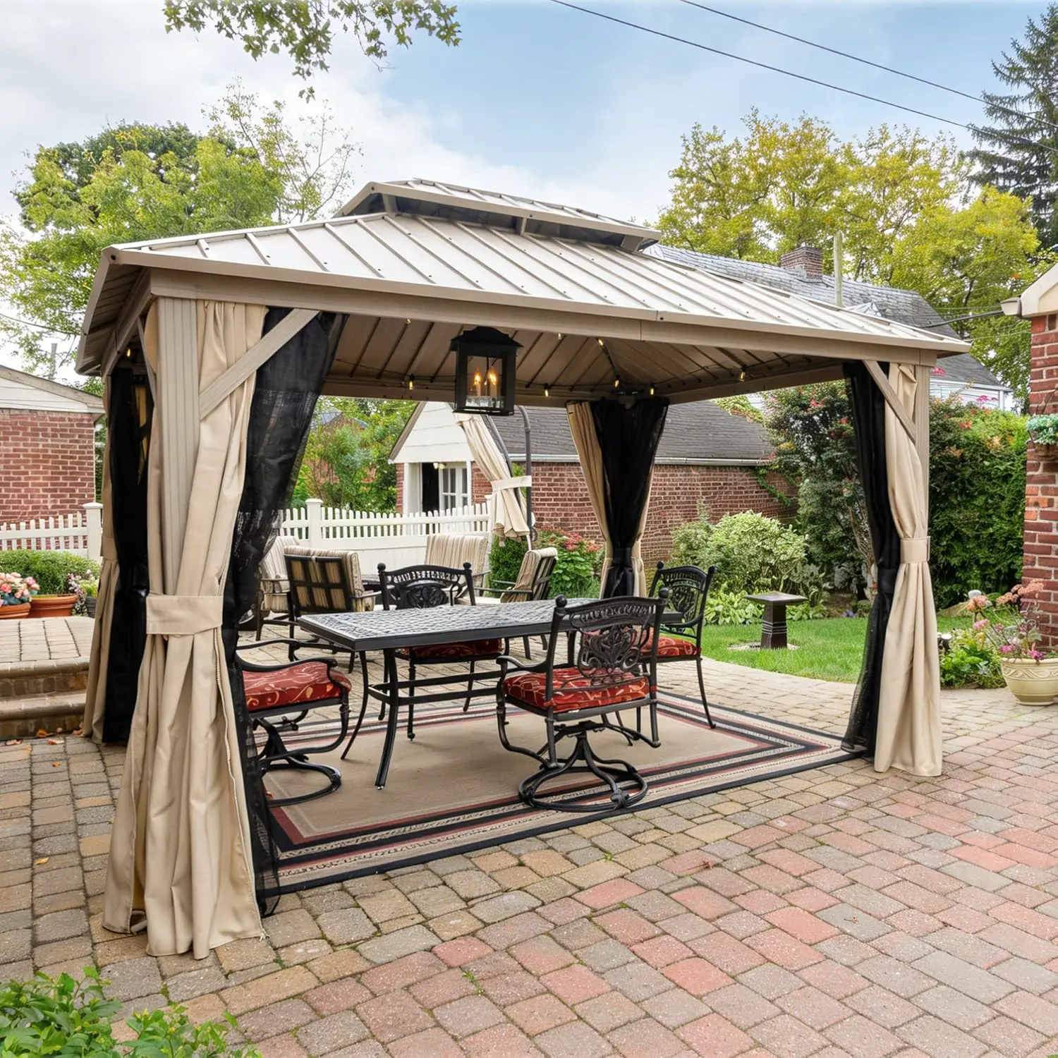 Pergola en aluminium 17,7 m² vue 2