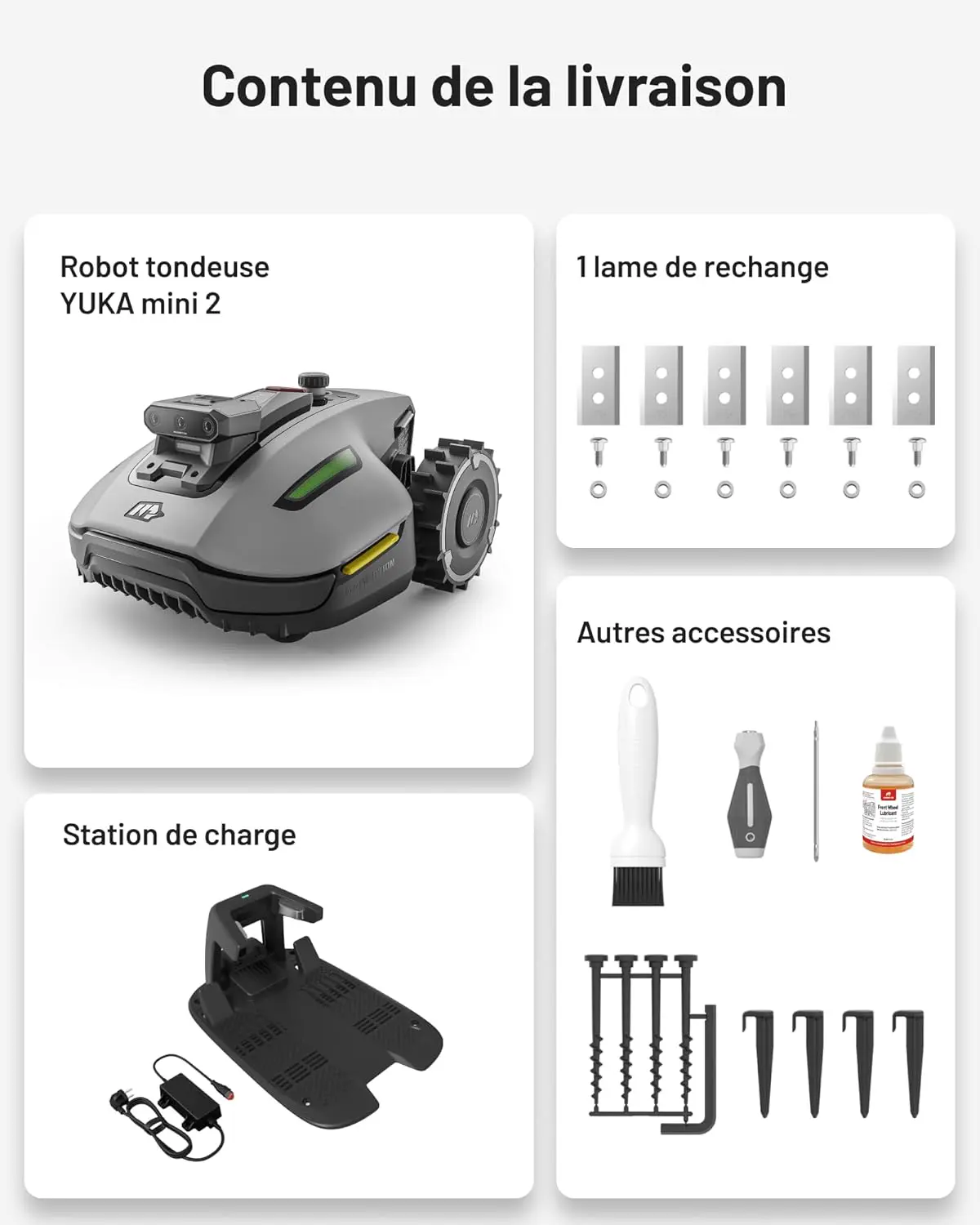 Robot tondeuse 500 m² vue 11