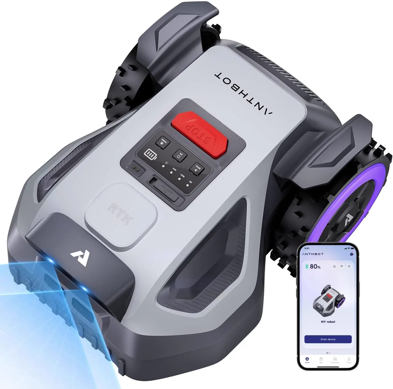 ANTHBOT Robot Tondeuse M9