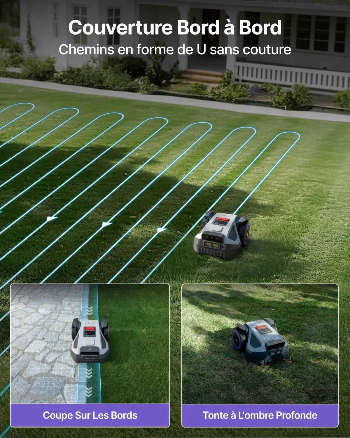 Robot tondeuse 500 m² vue 7