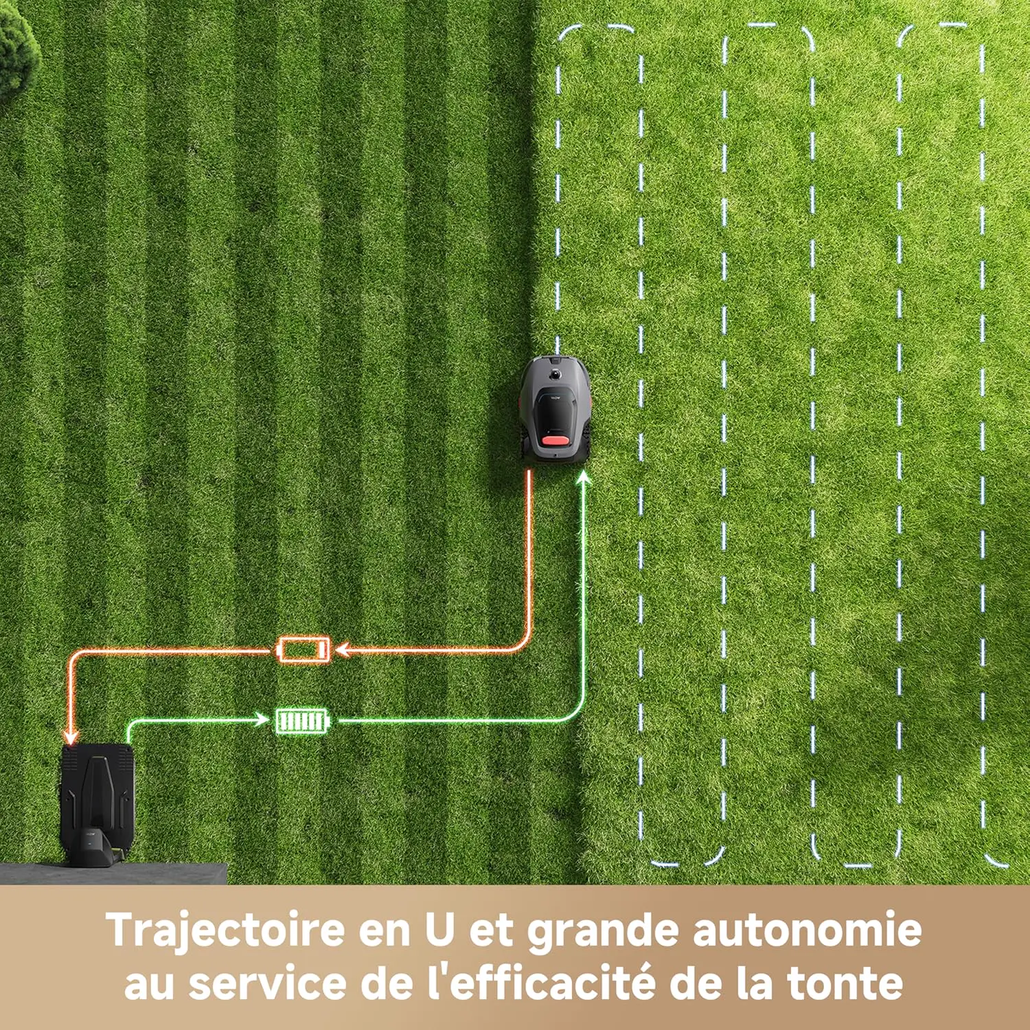 Tondeuse autoportée 1600 m² vue 6