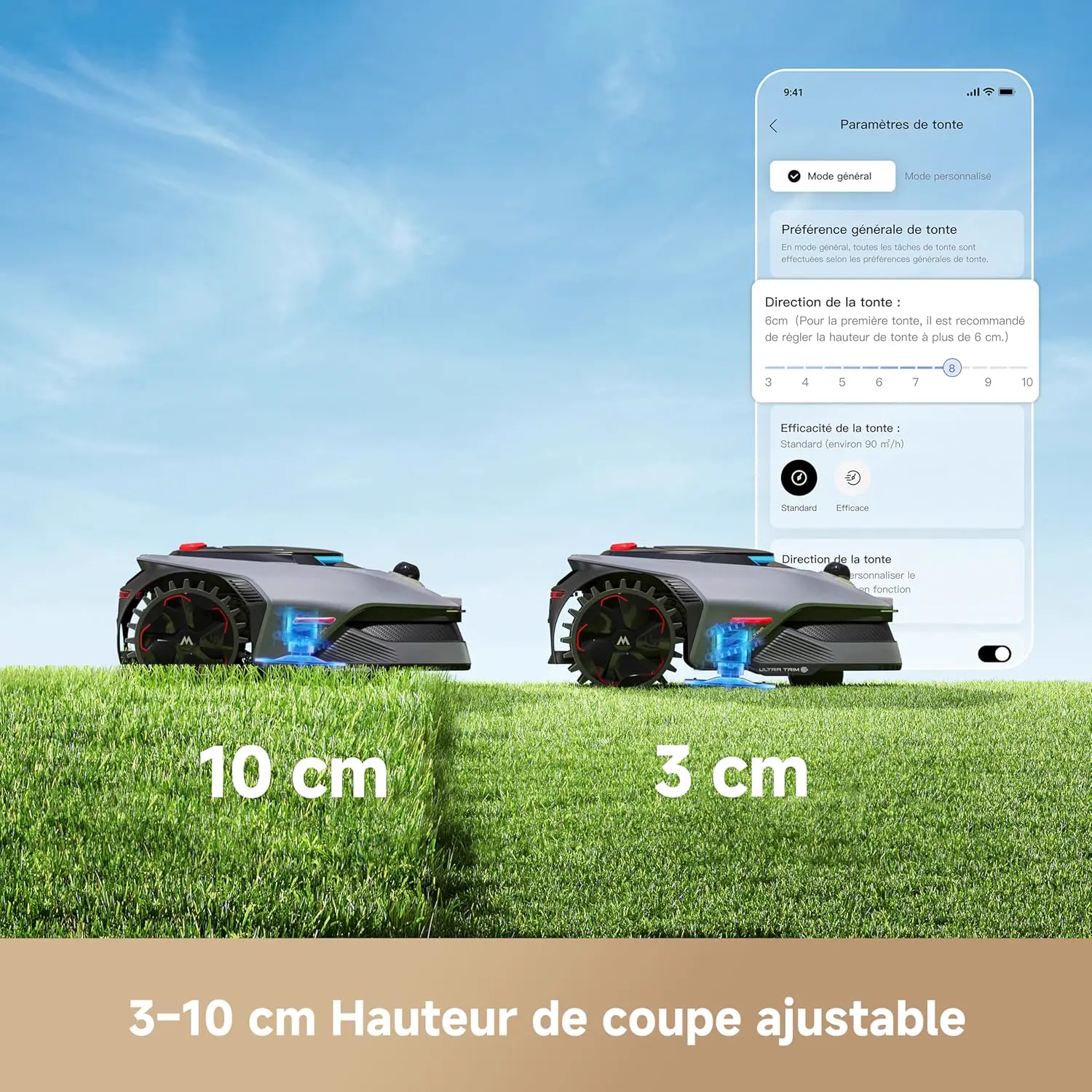 Tondeuse autoportée 1600 m² vue 7