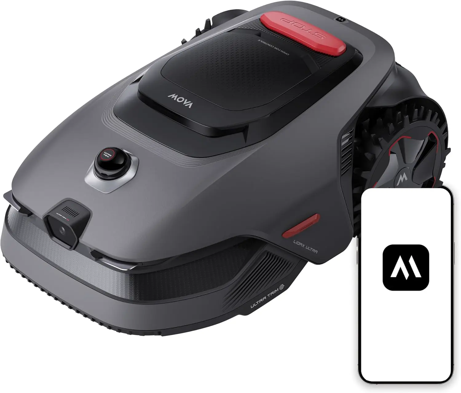 MOVA LiDAX Ultra 800 Robot Tondeuse sans Fil périphérique